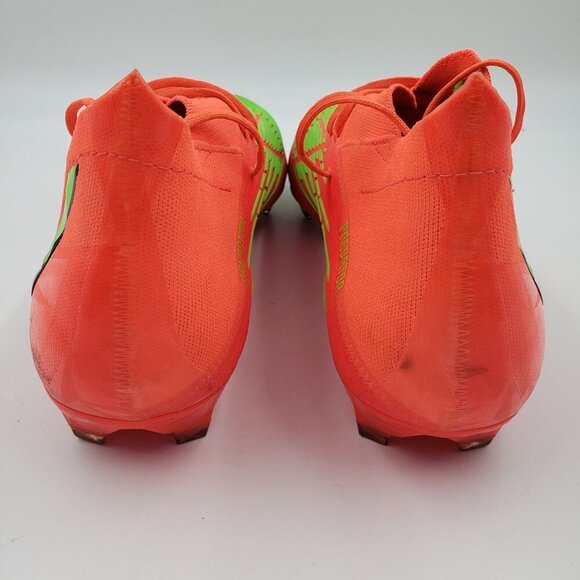 adidas Mens Predator Edge.1 FG Soccer Cleats GW1029 Orange Green Size 12.5 - Picture 7 of 12